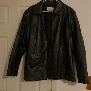 Wilson leather coat